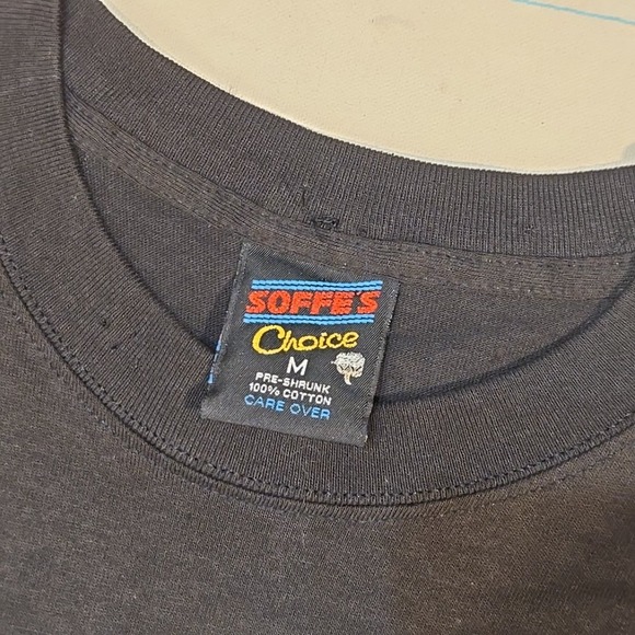 VTG Excalibur Las Vegas Shirt Soffe Single Stitch M Black 90s Casino Graphic USA - Picture 3 of 7